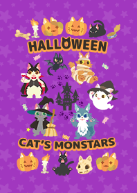 Halloween Cat's Monstars Theme for Japan