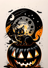 halloween cat 27F612