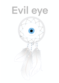 Evil Eye White