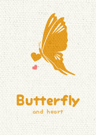 Butterfly & heart ver_Yellow3