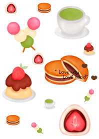 Sweet Japanese dessert
