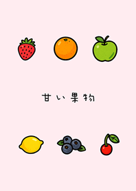 收集水果囉！(蜜桃粉)