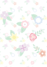 pastel flowers - 03