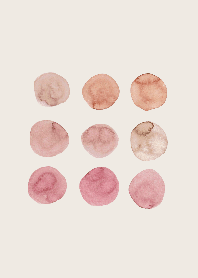 Simple beige and pink theme