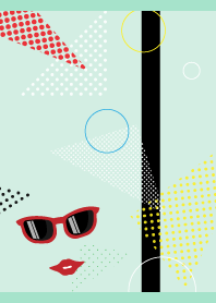 sunglasses smile2 on BG