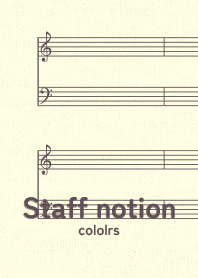 staff notation2 Rose pink