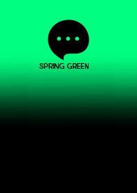 Black & Spring Green Theme V.4