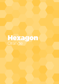 Hexagon / Orange