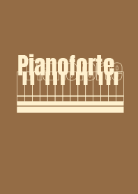 pianoforte Cafe au lait
