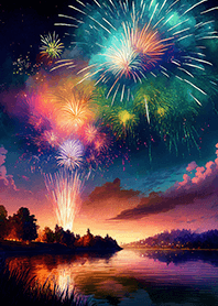 Beautiful Fireworks Theme#323