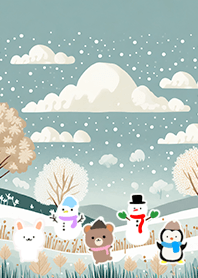 Kawaii scandinavian style(Winter-930)