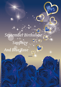 Navy : Birthstone September Sapphire
