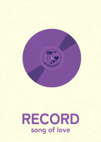 RECORD_love Purple navy