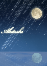 Akitoshi Moon & meteor shower