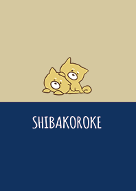 しばころけ/ベージュネイビー 大人女子向け