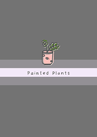 Painted Planting JA-Gray (Pu2)