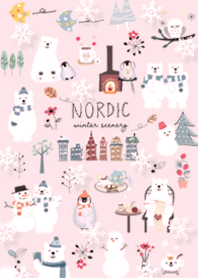 pink Nordic stylish illustration 10_2