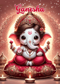 Sunday Red Ganesha