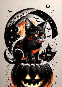 halloween cat A290d1