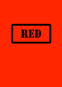 シンプル レッド [赤] No.2