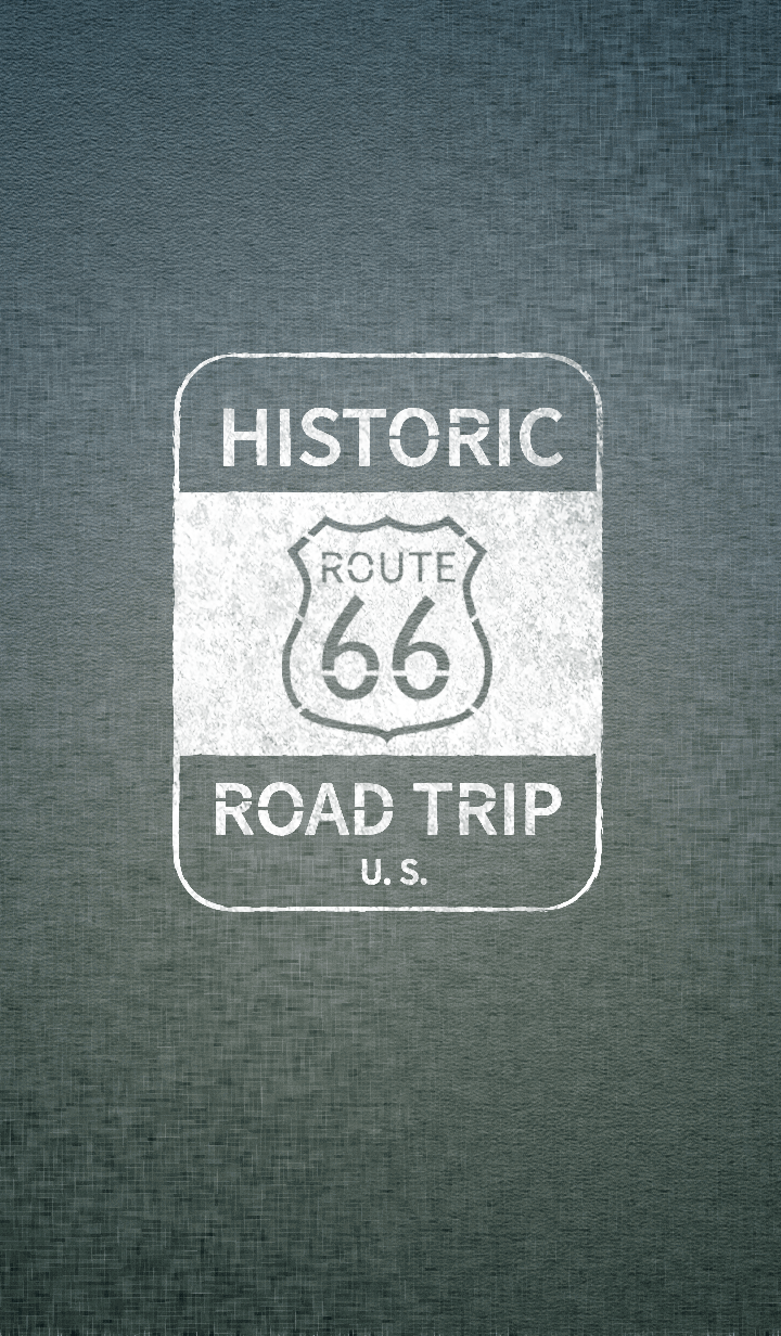 US Route 66 (Vintage style)