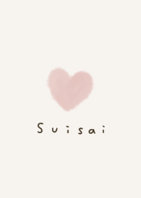 Cute watercolor heart.