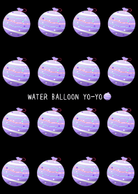 PURPLE WATER BALLOON YO-YOj-BLACK