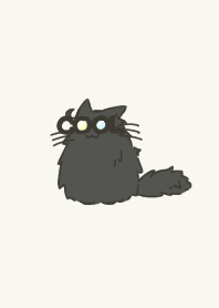 黒猫のような生き物