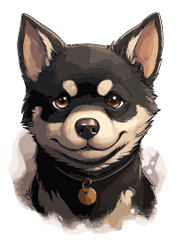 素描柴柴