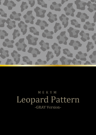 Leopard Pattern BLACK GRAY 13