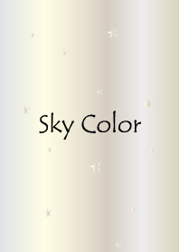 Sky Color -WHITEGOLD-