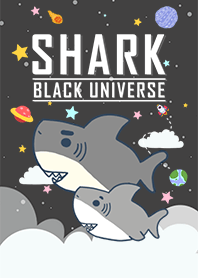 浩瀚宇宙 寶貝鯊魚出沒 黑色