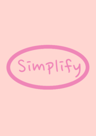 Simplify strawberry milk ice cream pink