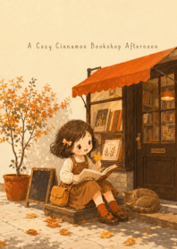 A Cozy Cinnamon Bookshop Afternoon
