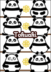Tokuaki Round Kawaii Panda