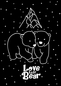 Love Baby Bear : Black Ver.