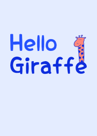 Hello Giraffe blue 19