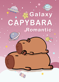 Capybara/vast starry sky/romantic24