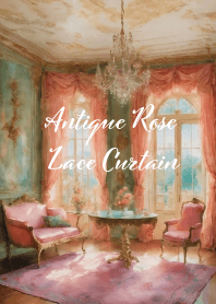 Antique Rose Lace Curtain