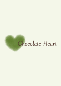 Chocolate Heart -Matcha chocolate-