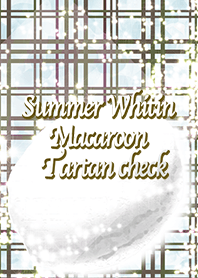 Summer Whitin Macaroon Tartan check