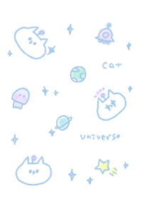 Cat universe 7-2 blue Theme