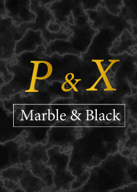 P&X-Marble&Black-Initial