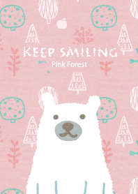 Keep Smiling Pink Forest World Premium