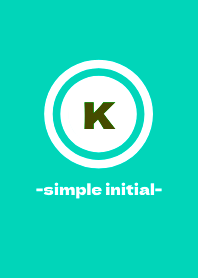 simple initial-K- THEME 93