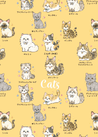 My beloved cat01 brown & yellow