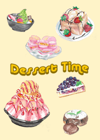 Dessert Time (watercolor version)