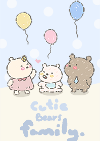 cutie bears family