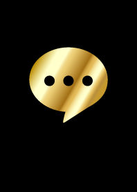 Simple metal icon : golden