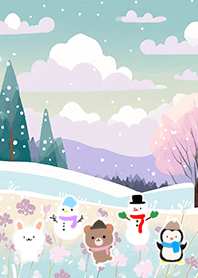 Kawaii scandinavian style(Winter-548)